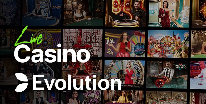evolution live casinos