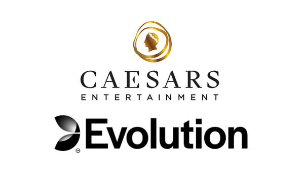 evolution Caesars launch live casino studio
