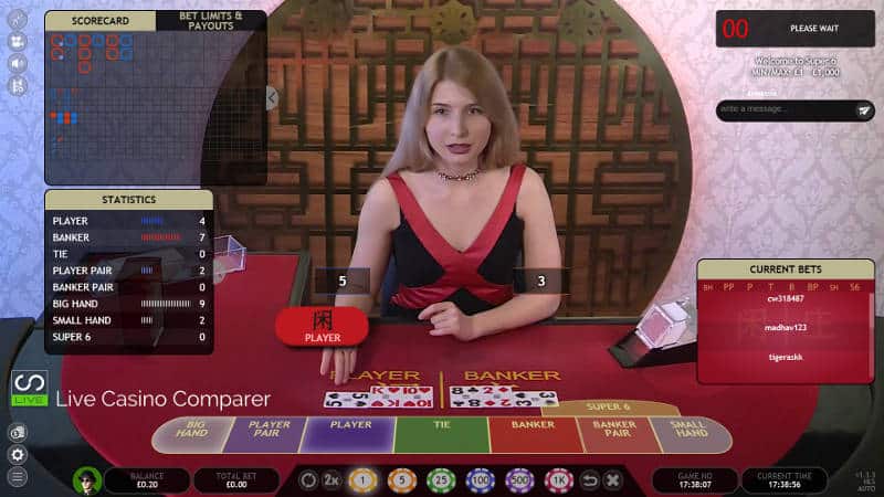 Extreme Live Baccarat