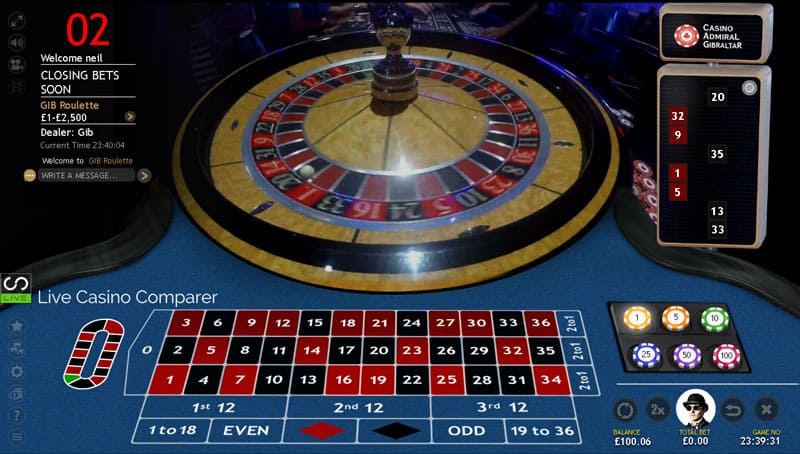 Extreme Land Based Roulette