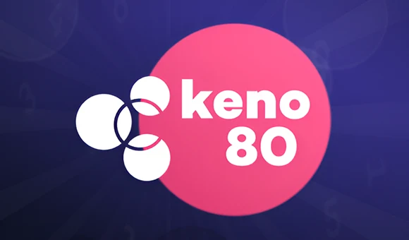 Keno 80 Horizontal Logo