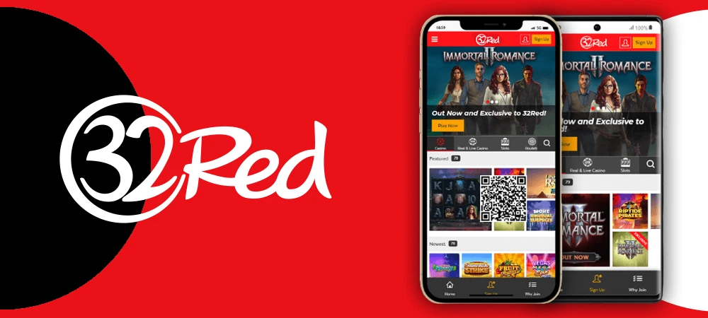 32Red Casinos Mobile Apps