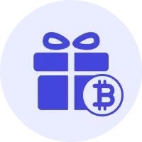 Crypto-specific promotions icon