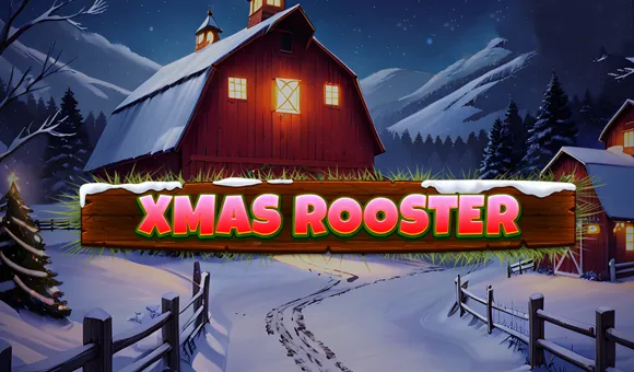 Xmas Rooster Horizontal Logo