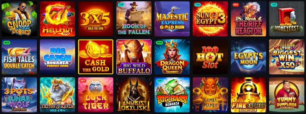 MateSlots Casino Games