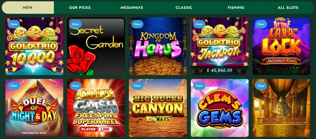 Mr Green Casino Games