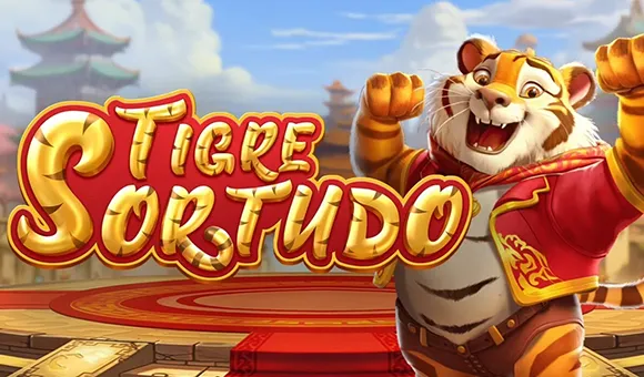 Tigre Sortudo Horizontal Logo