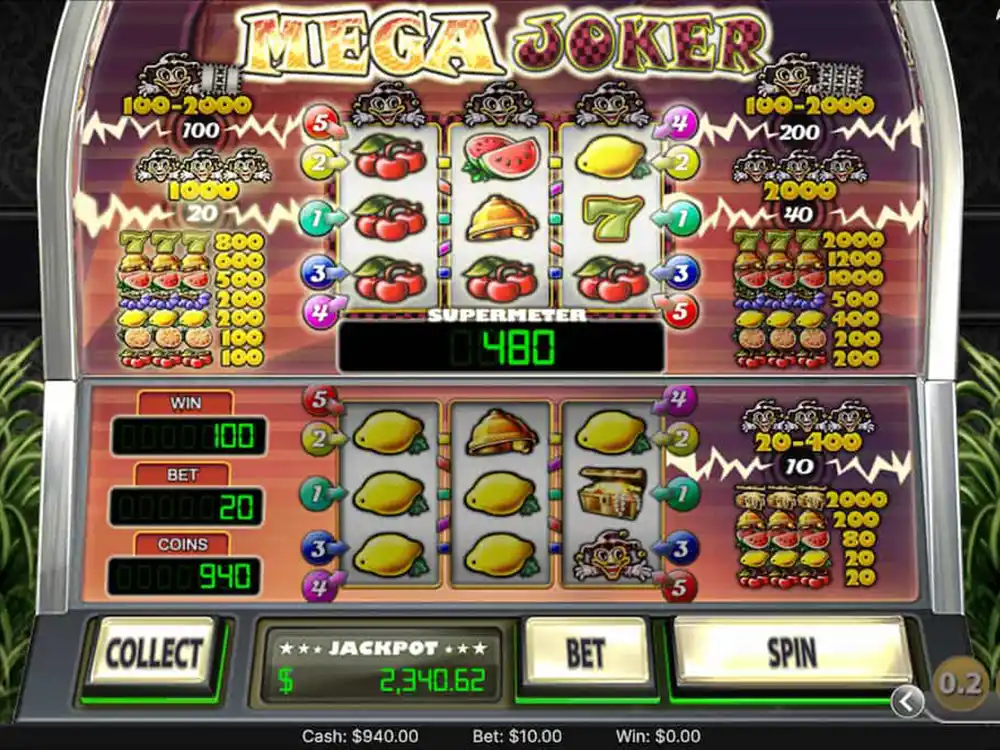 Mega Joker Supermeter Mode 480