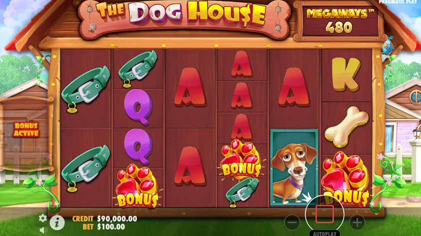 The Dog House Megaways Bonus