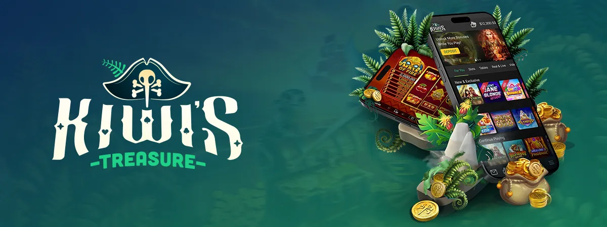 Kiwi's Treasure Casino Mobile App