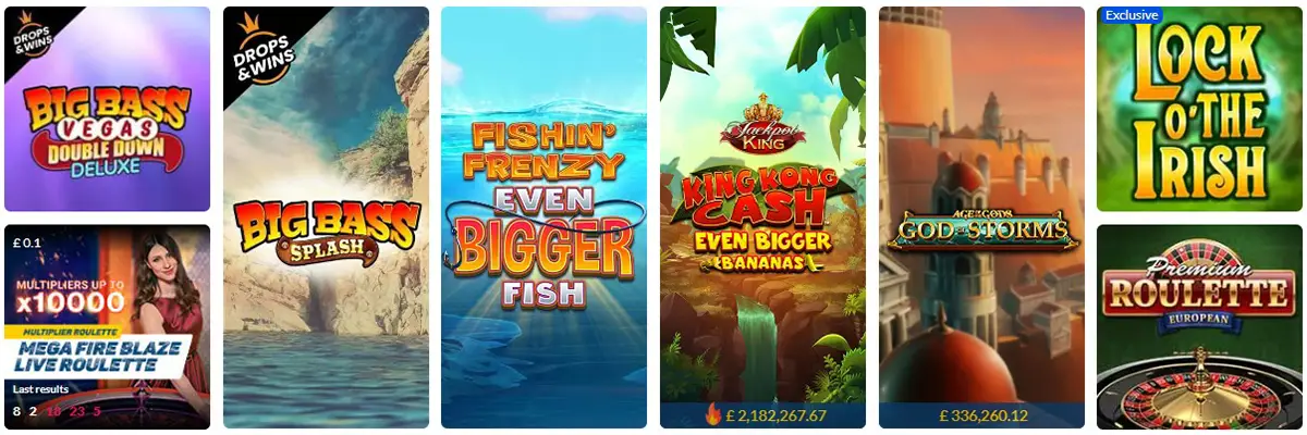 Coral Casino Games