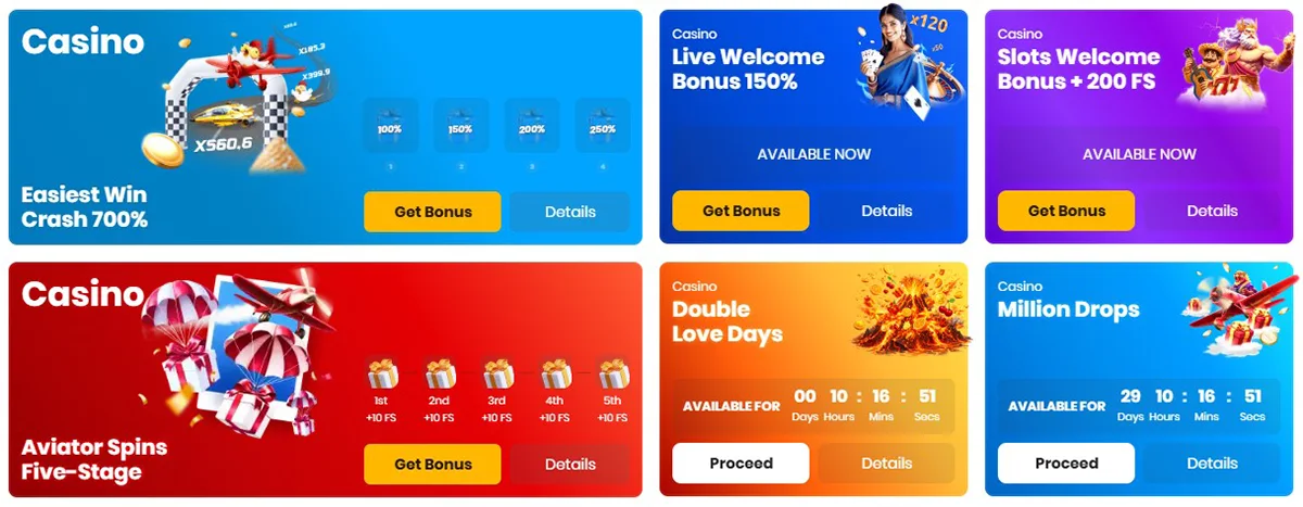CroreBet Casino Bonuses