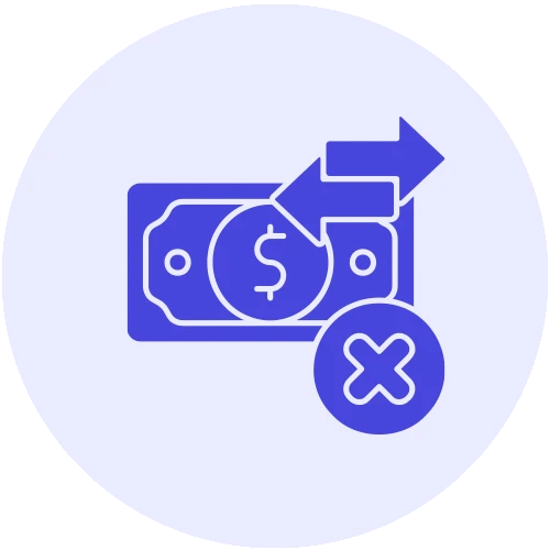 Rejected Transactions Icon