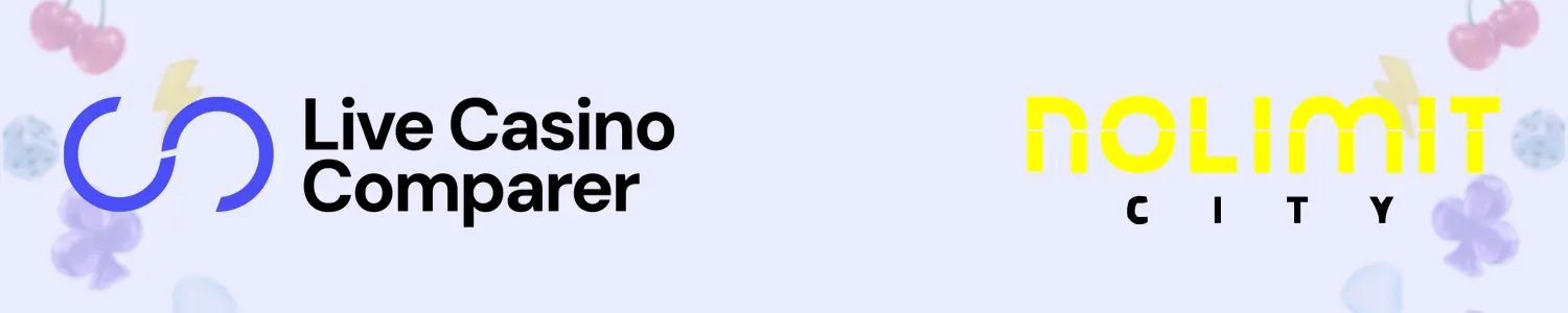 LiveCasinoComparer NoLimit City Banner