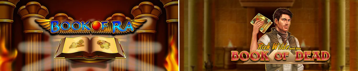 Book of Ra & Book of Dead