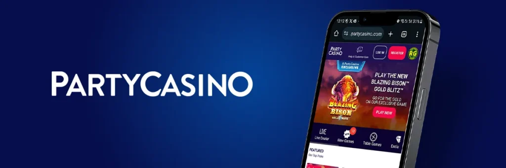 PartyCasino mobile