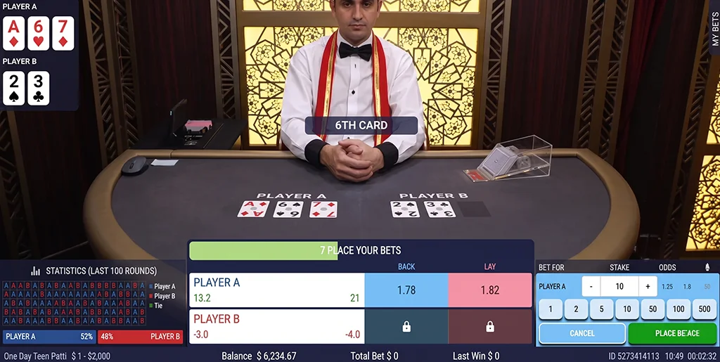 Final opportunity to place bets before the showdown and hand completion