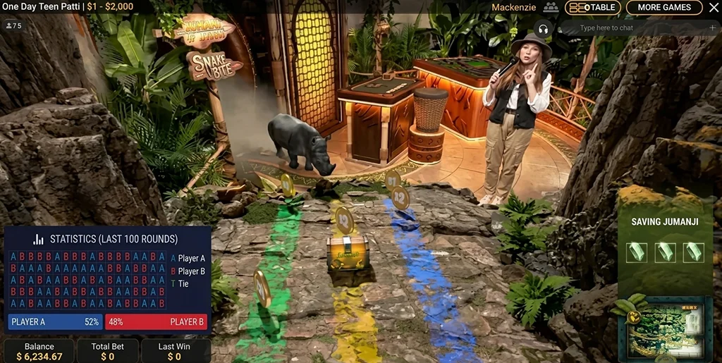 Collecting rewards in the Rhino Run multiplier event