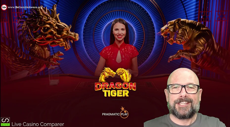 Gameplay highlights and video walkthrough of the Pragmatic Dragon Tiger interface.