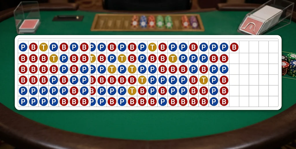 Bac Bo scorecards and historical round statistics