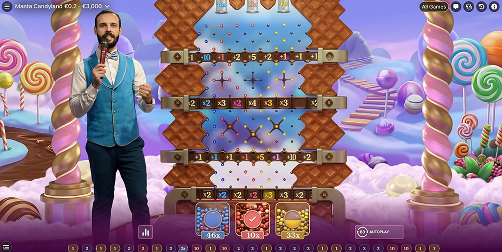 Candy Drop Visualisatie van Sweet Bonanza Slot