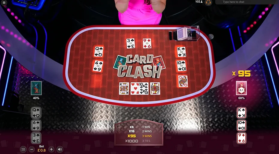 Money Drop Live Card Clash bonus event