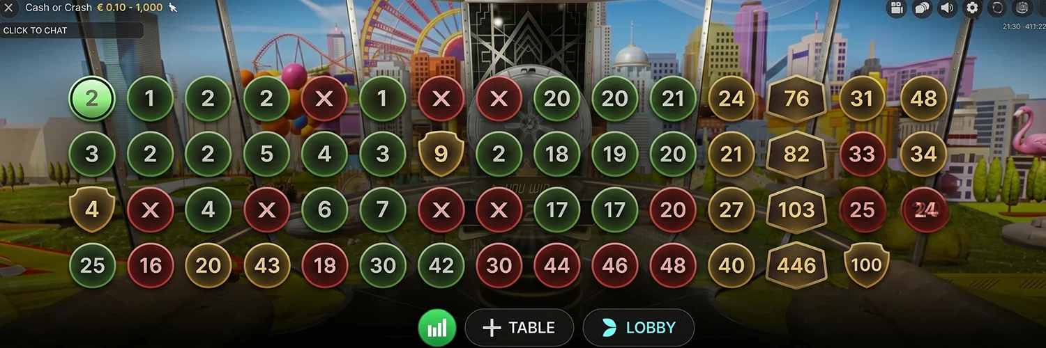 Historical round data and live game stats