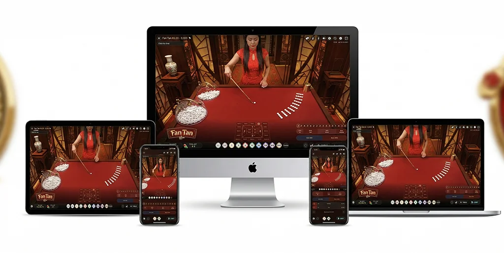 Fan Tan game compatibility on mobile and desktop