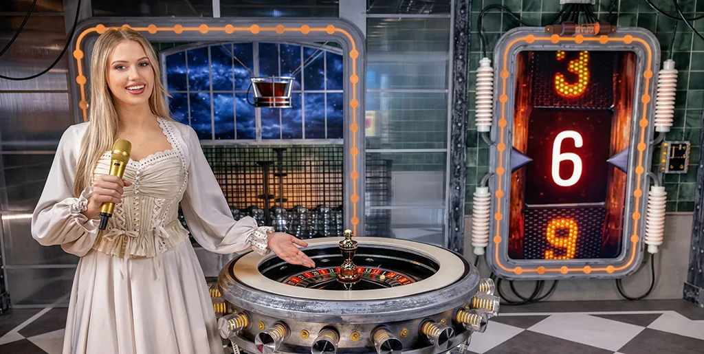 Introduction to Fireball Roulette studio layout and main features