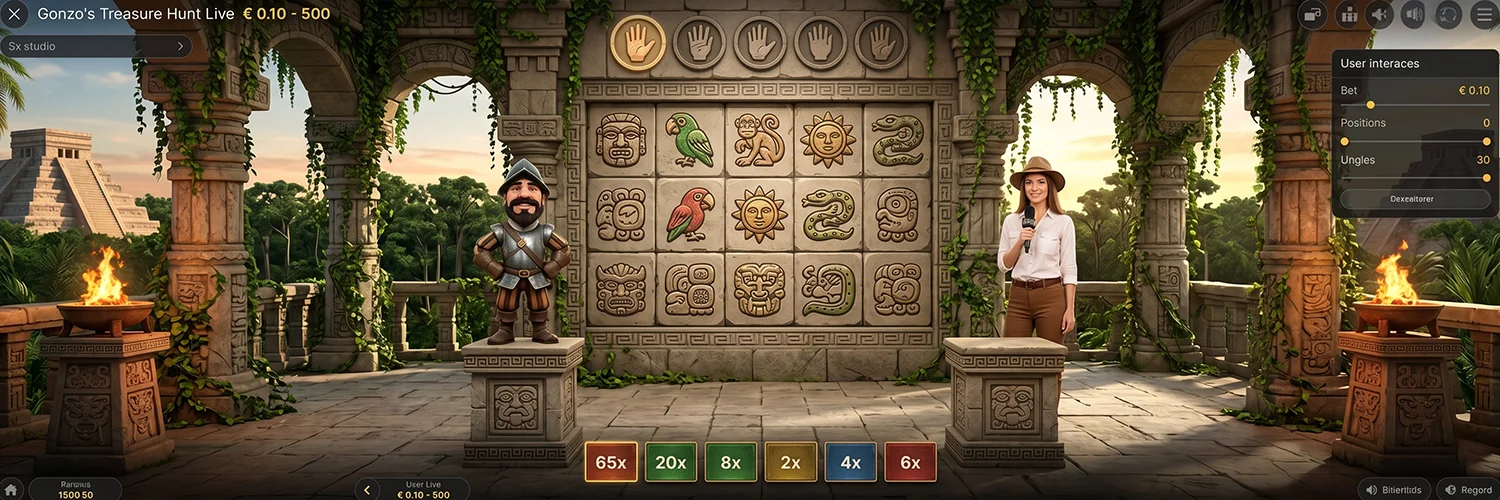 Player choosing prize tiles on the interactive treasure wall
