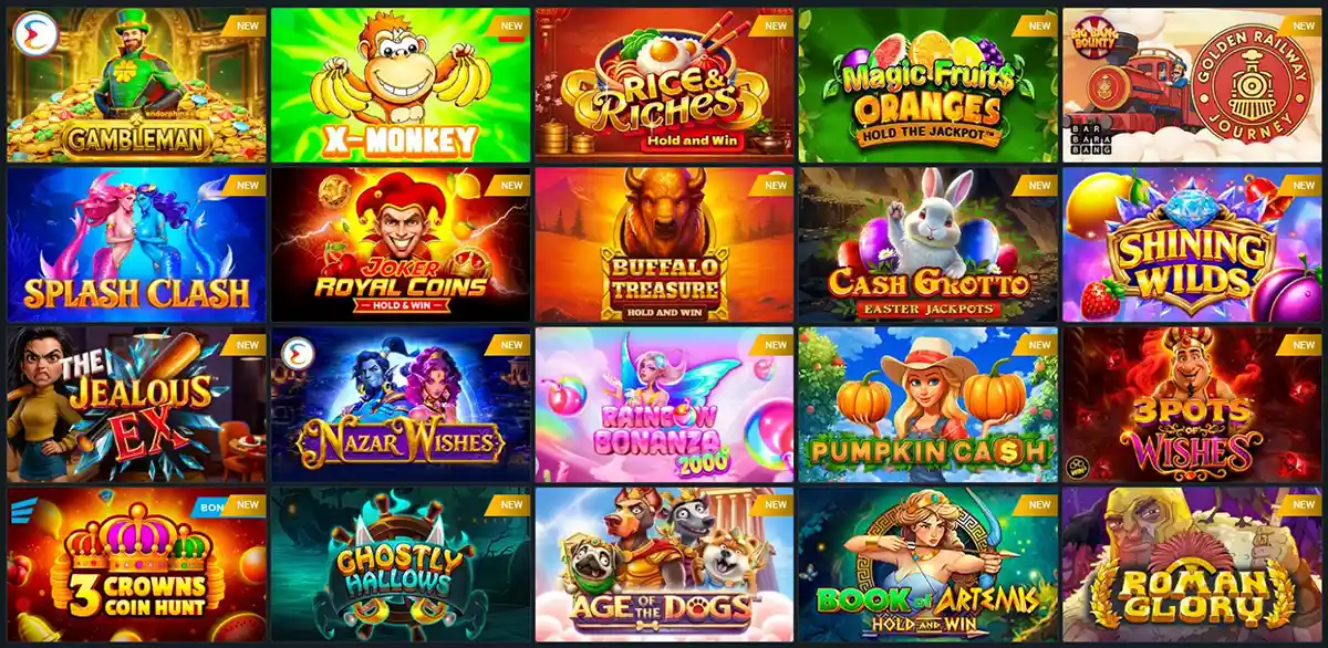 BetAndYou Casino Games