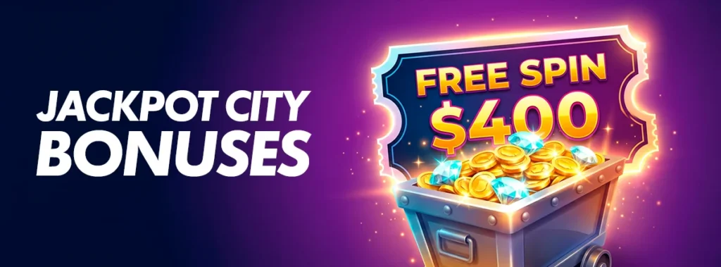 Exclusive welcome bonuses and promotional rewards at Jackpot City.