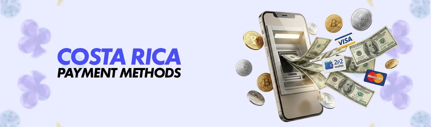 Available banking options for gambling in Costa Rica