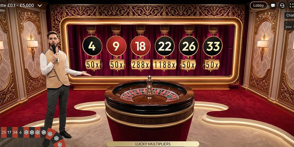Step-by-step instructions on betting in Lucky 6 Roulette