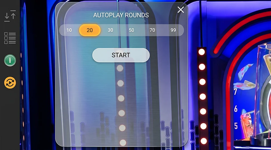 Enabling Auto Play mode for continuous rounds
