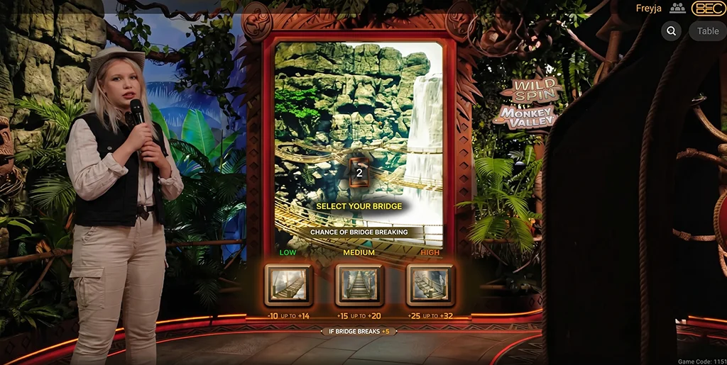 Monkey Valley multiplier path in Jumanji The Bonus Level
