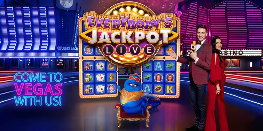 Playtech Everybody's Jackpot Live Slot