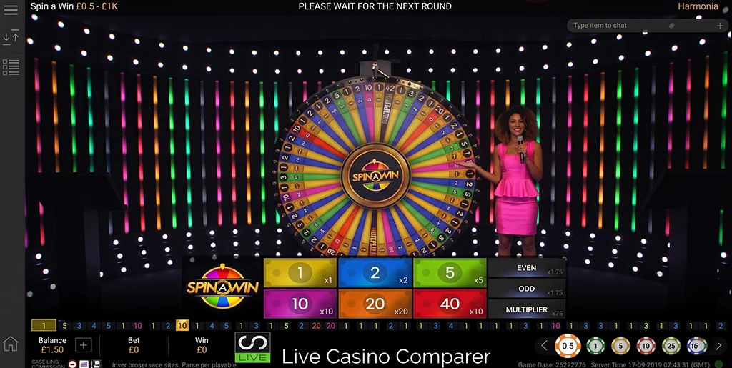 User-friendly betting interface featuring numbered chips and the digital game board