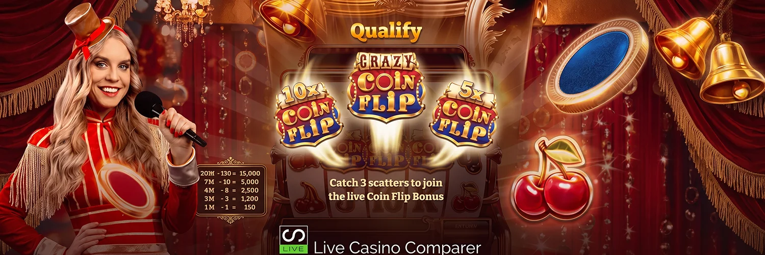 Step-by-step tutorial for beginners playing Crazy Coin Flip live
