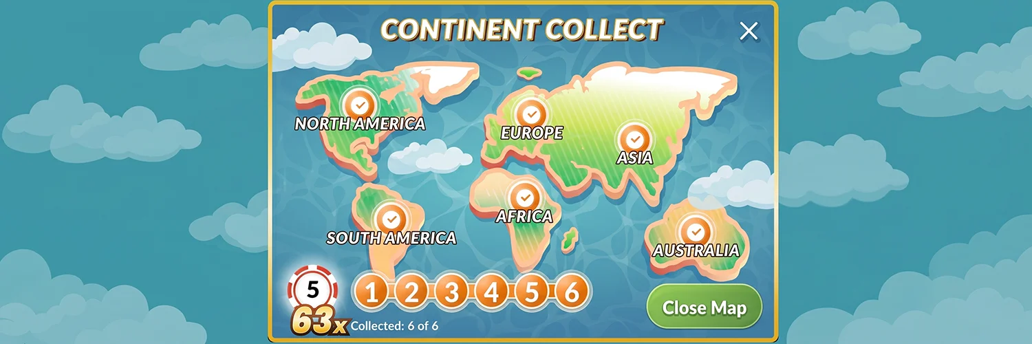 Continent Collect betting option and unique game rules