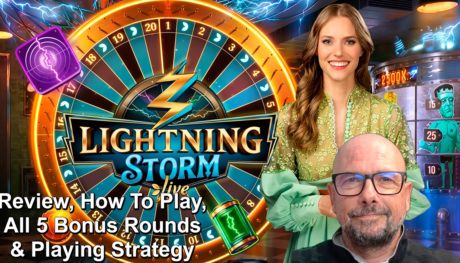 Video walkthrough of Lightning Storm including every bonus feature