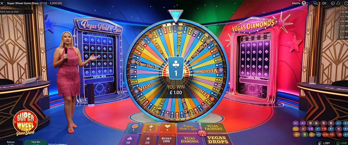 Winning round outcome on the screen