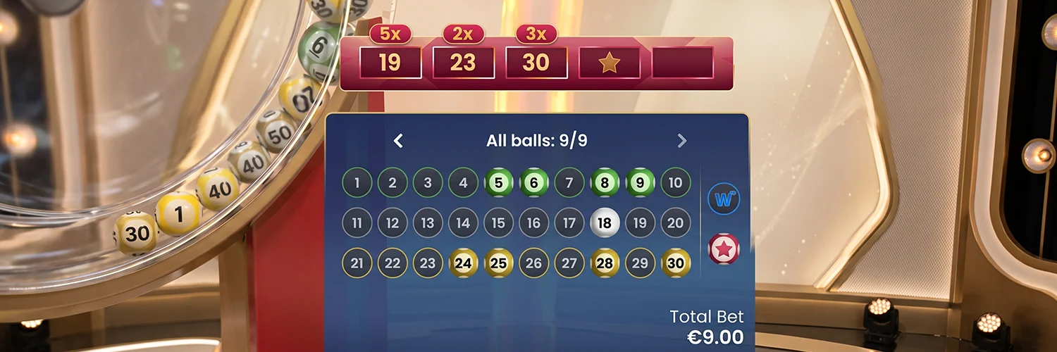 Live stats and historical results for Vegas Ball Bonanza casino game