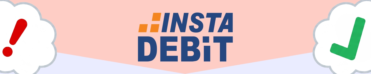Fixing typical Instadebit payment errors online