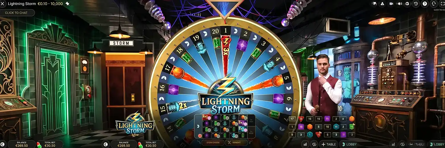 Lightning Storm: Spinning the Wheel