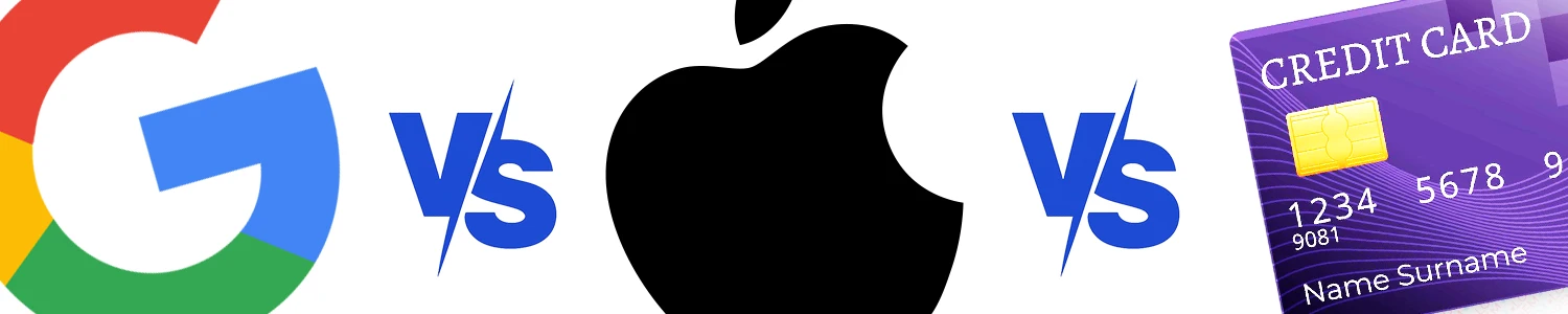 GPay vs Apple Pay vs Cards