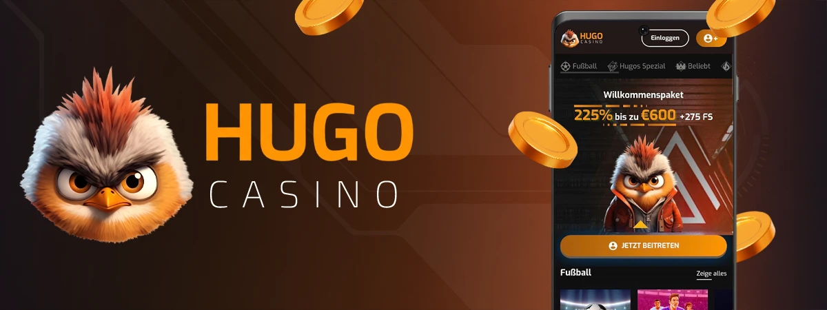 Hugo Casino Mobile App