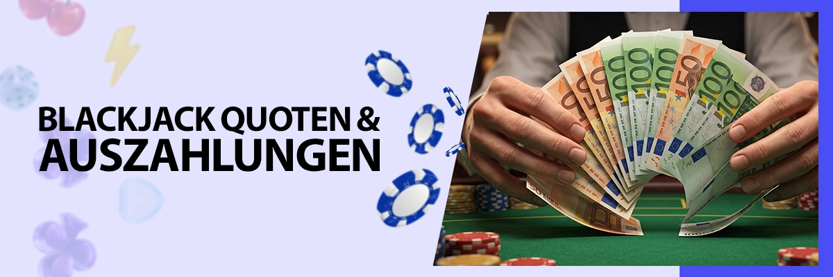 Casino Chips für Blackjack Auszahlungen und Gewinn