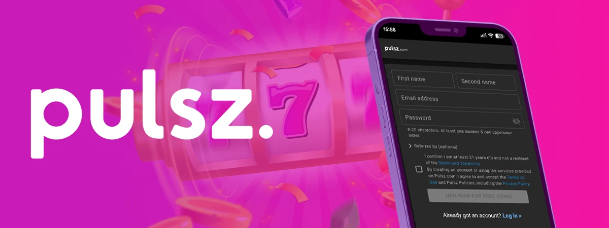 Pulsz Casino Mobile Registration