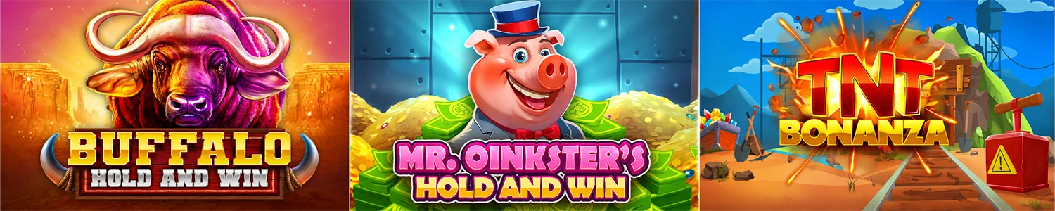 Booming Series: Buffalo, Mr. Oinkster & TNT Bonanza